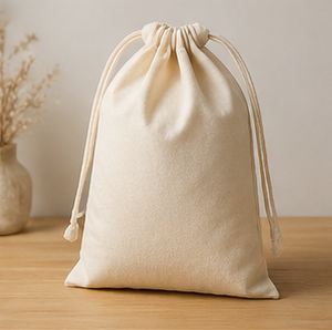 Cotton Drawstring Gift Bags